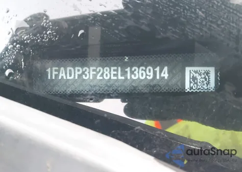 2014 Ford Focus Se from USA, damaged, VIN 1FADP3F28EL136914